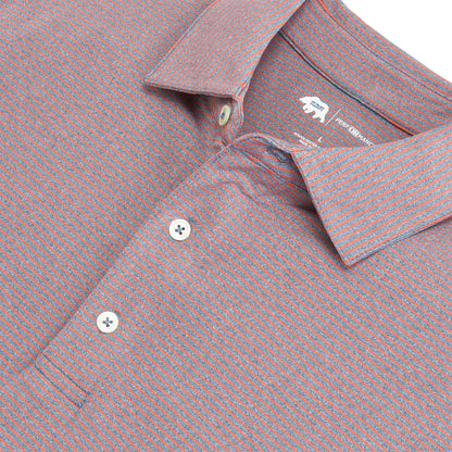 Birdie Stripe Performance Polo