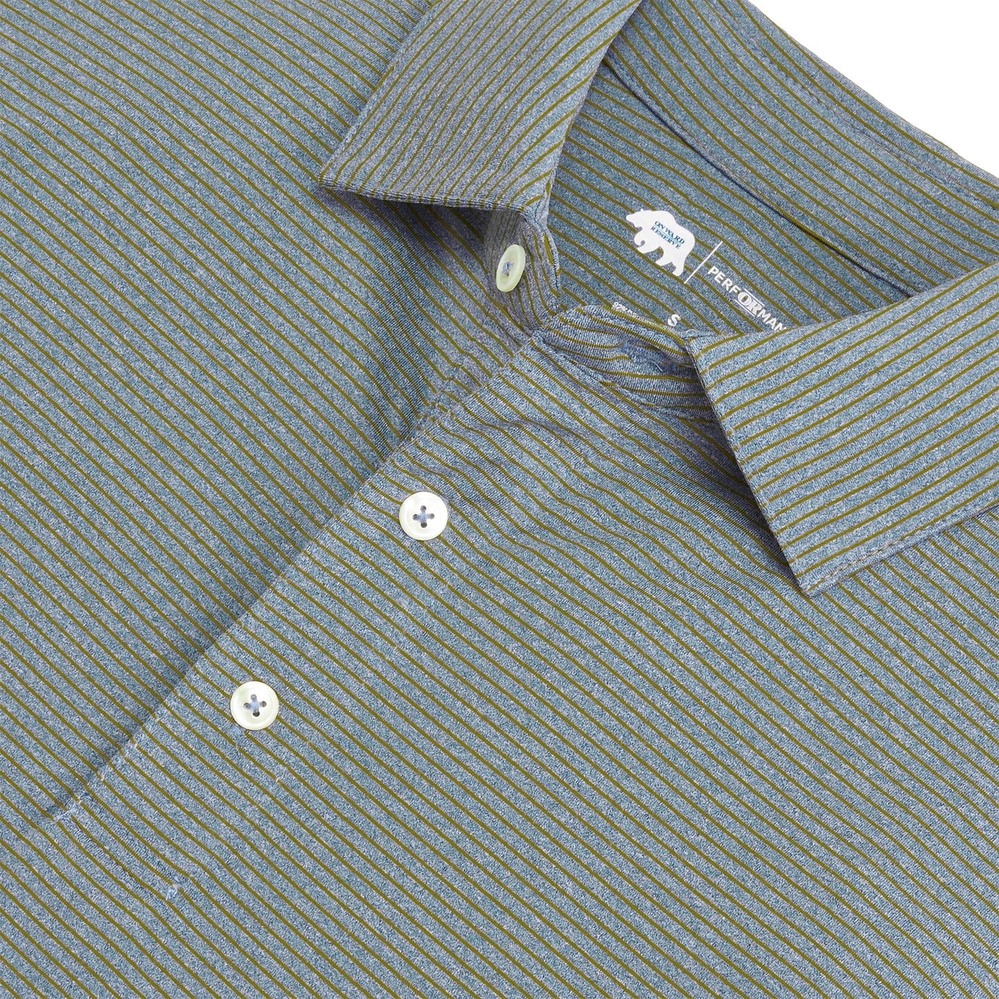 Birdie Stripe Performance Polo