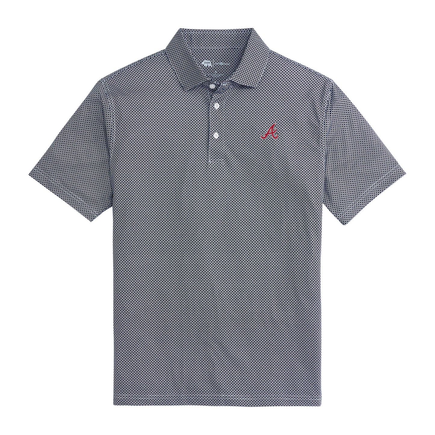 Atlanta Braves Scope Printed Performance Polo - Naval Academy