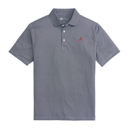 Atlanta Braves Scope Printed Performance Polo - Naval Academy