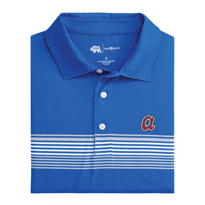 Atlanta Braves Cooperstown Prestwick Printed Performance Polo