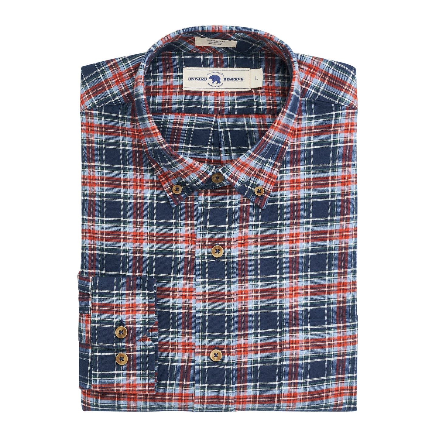 Ballater Featherweight Flannel - Titan