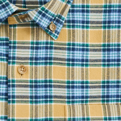 Moorelands Featherweight Flannel - Honey Mustard