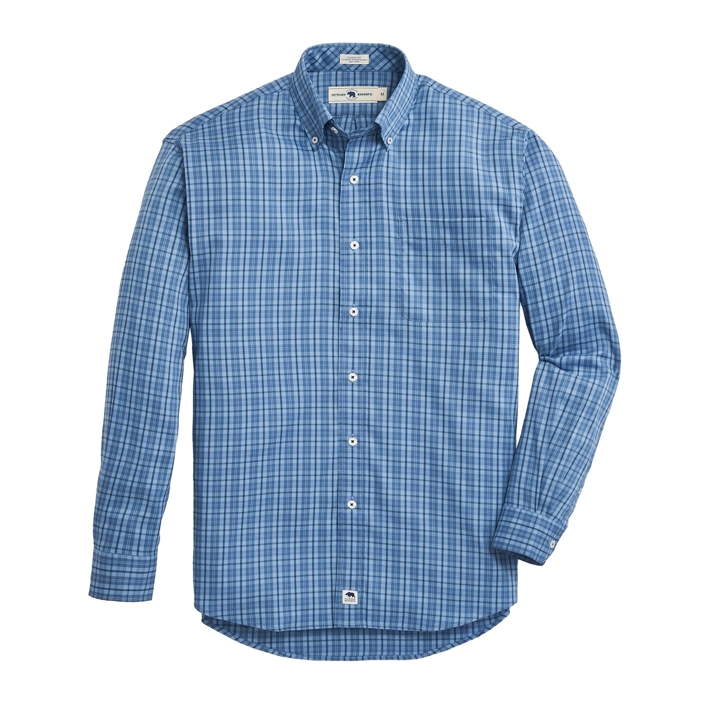 Dorrie Classic Fit Brushed Performance Twill - Blue Horizon