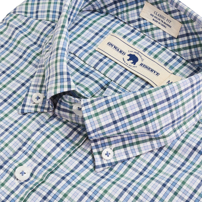 Augustus Classic Fit Performance Button Down - Thistle