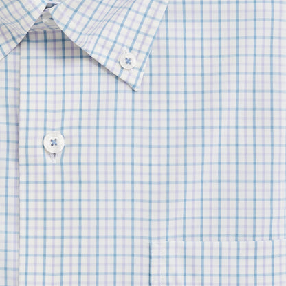 Evanton Tailored Fit Performance Button Down - Thistle