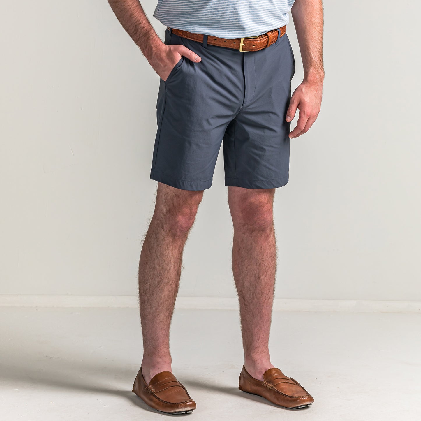 Harris Golf Short - Ombre Blue