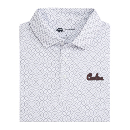 South Carolina Gameday Printed Performance Polo - White