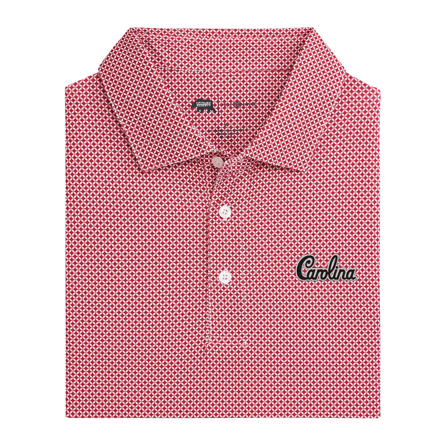 South Carolina Scope Printed Performance Polo - Crimson