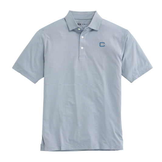 The Citadel Hairline Stripe Performance Polo - True Navy
