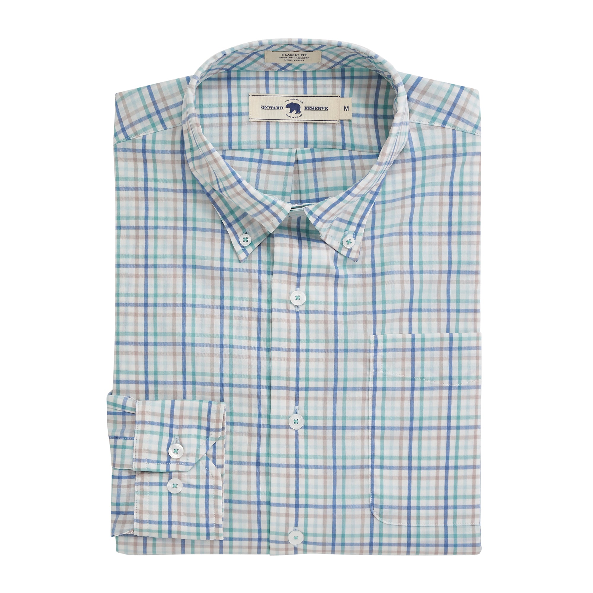 Hoffman Classic Fit Performance Button Down – Onward Reserve