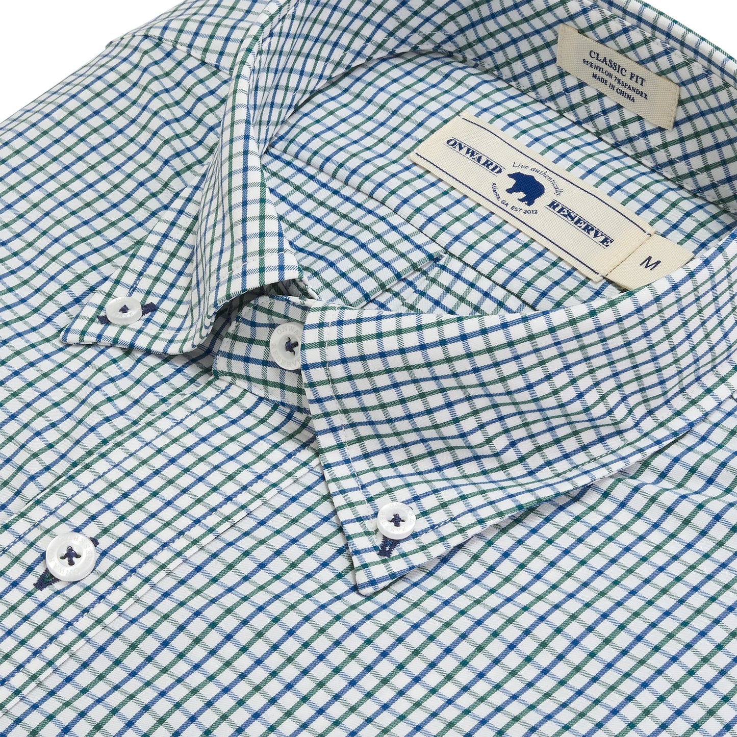 Edge Classic Fit Performance Shirt - Smoke Pine