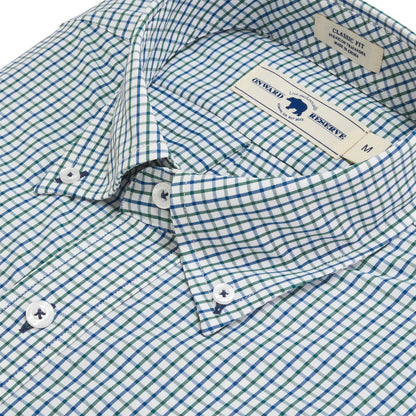 Edge Classic Fit Performance Shirt - Smoke Pine