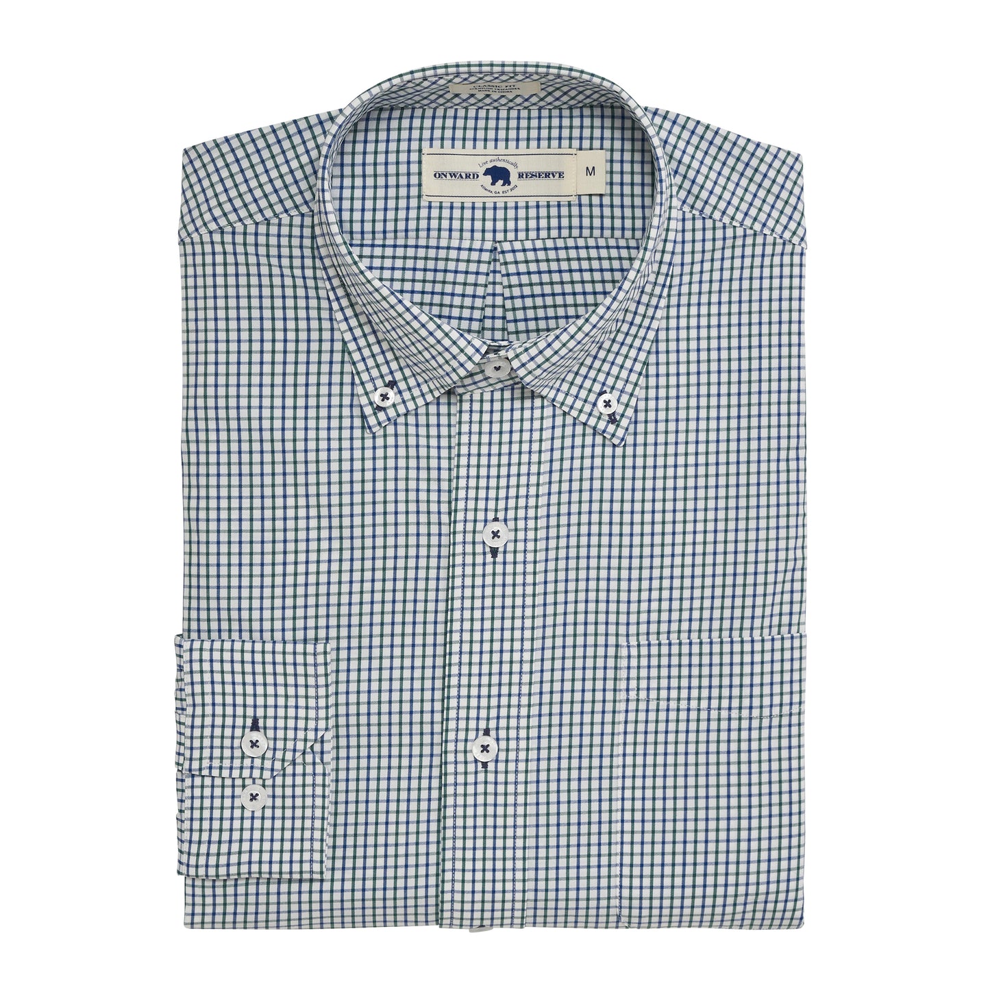 Edge Classic Fit Performance Shirt - Smoke Pine