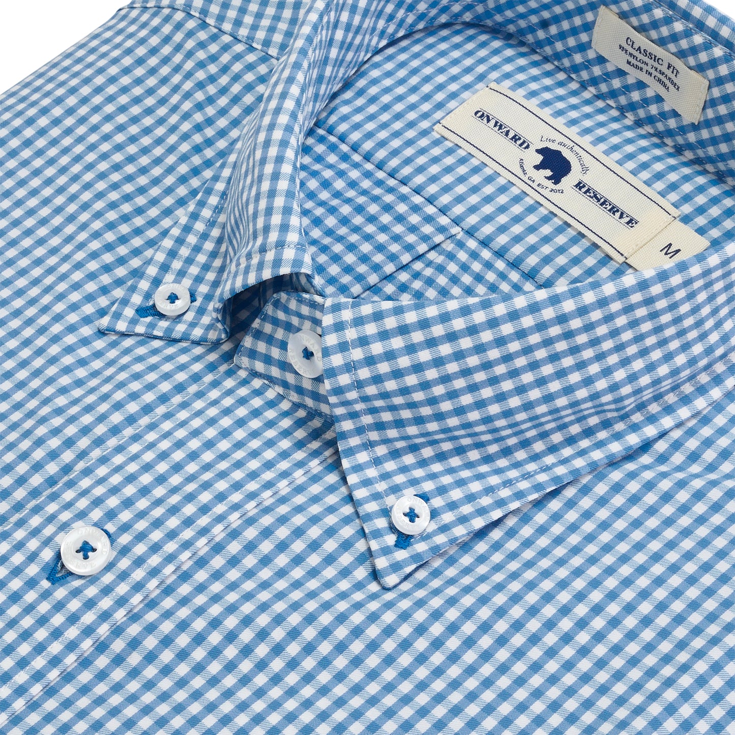Stock Classic Fit Performance Shirt - Riviera