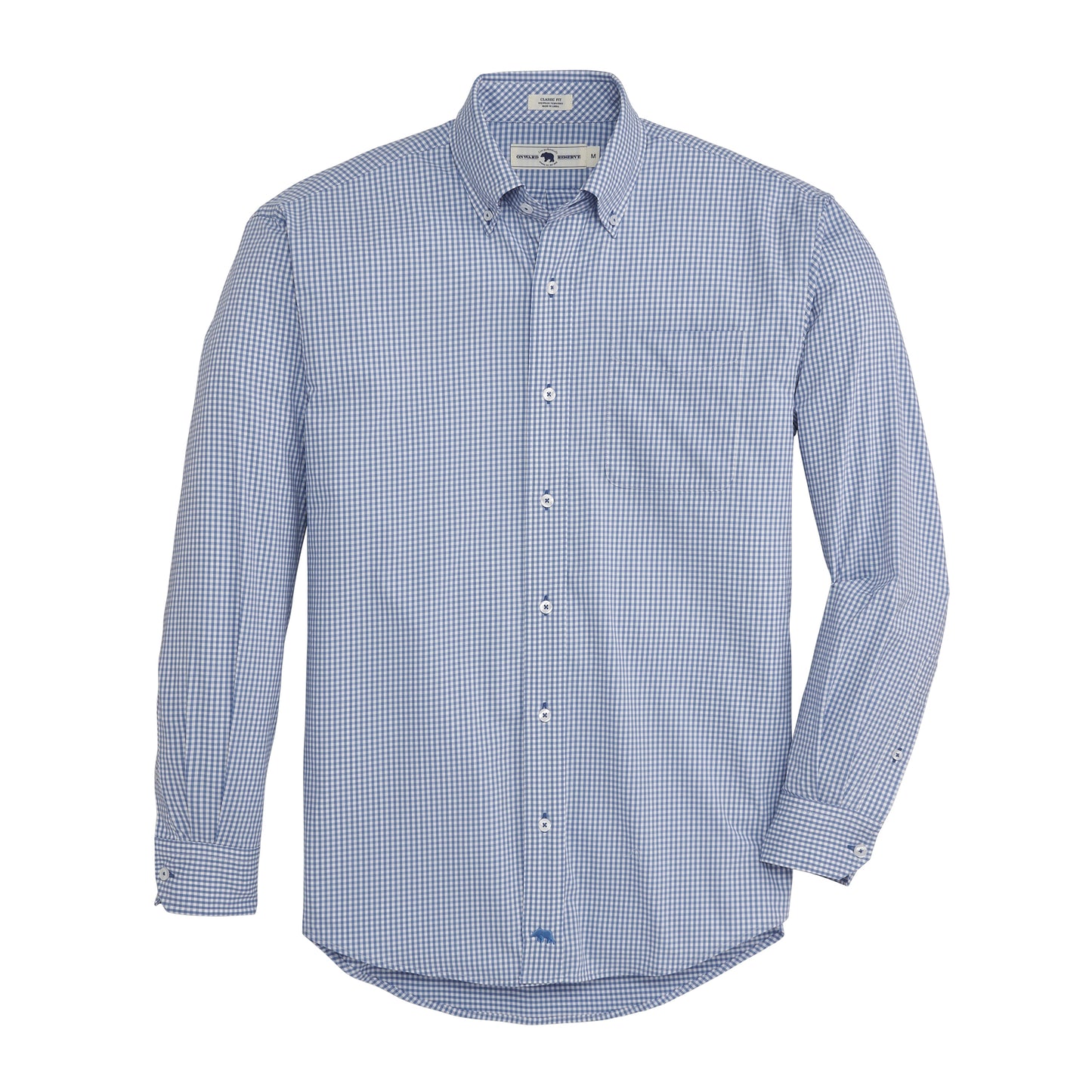 Stock Classic Fit Performance Shirt - Riviera