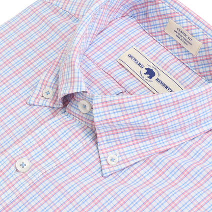 Venice Classic Fit Performance Shirt - Sea Pink
