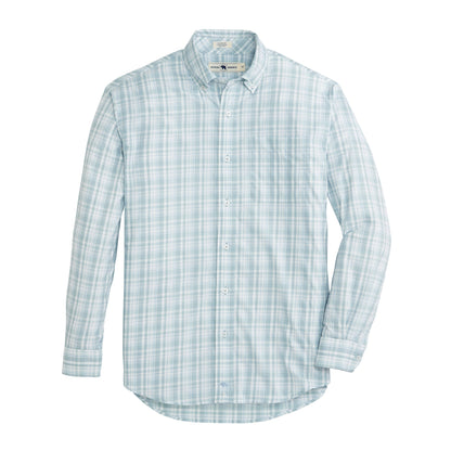 Norman Classic Fit Performance Button Down - Cloud