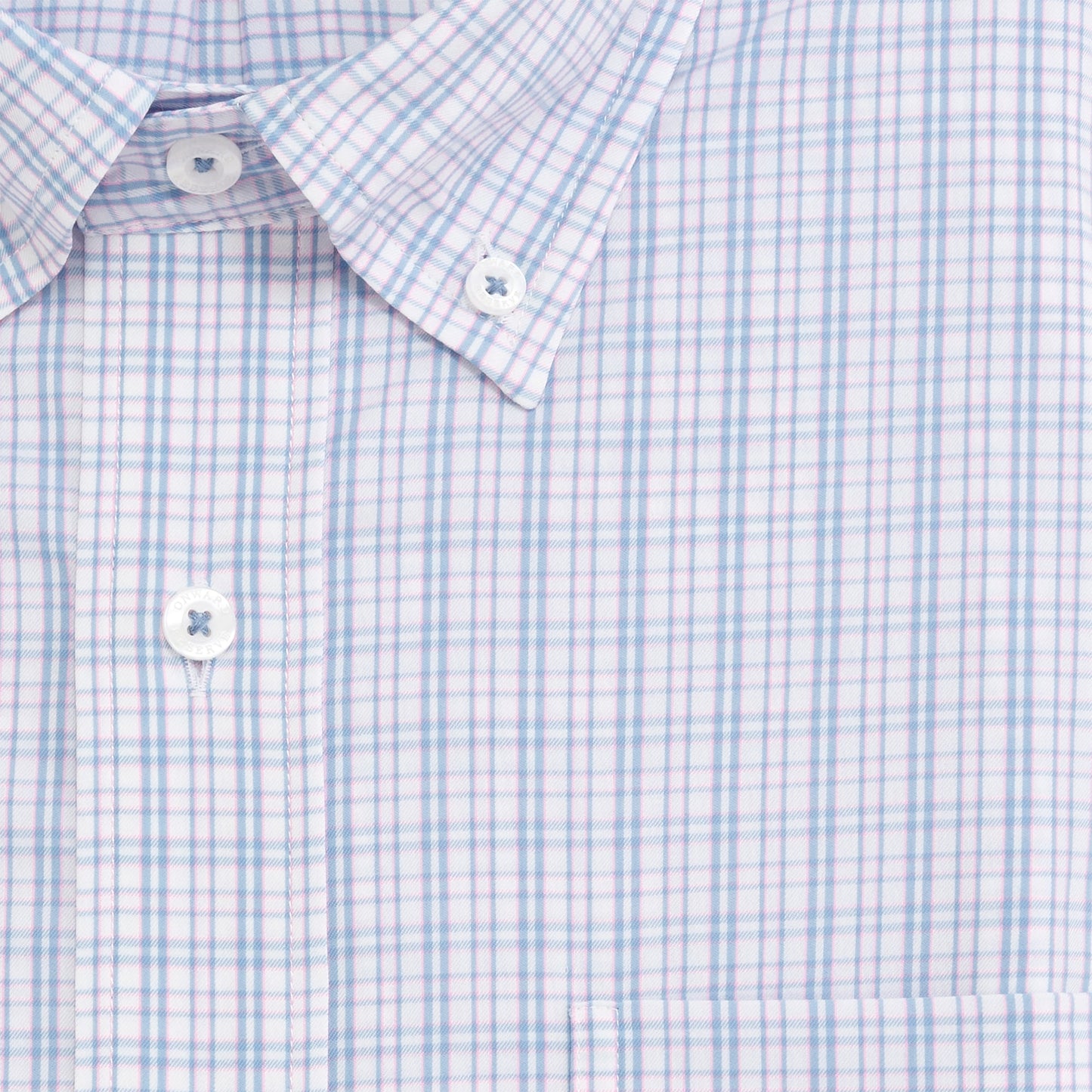 Tillery Classic Fit Performance Button Down - Flamingo Plume