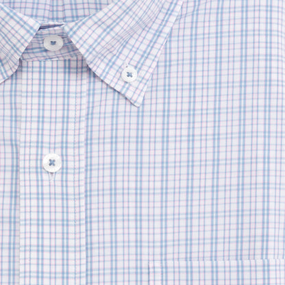 Tillery Classic Fit Performance Button Down - Flamingo Plume