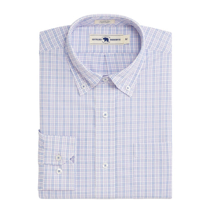Tillery Classic Fit Performance Button Down - Flamingo Plume