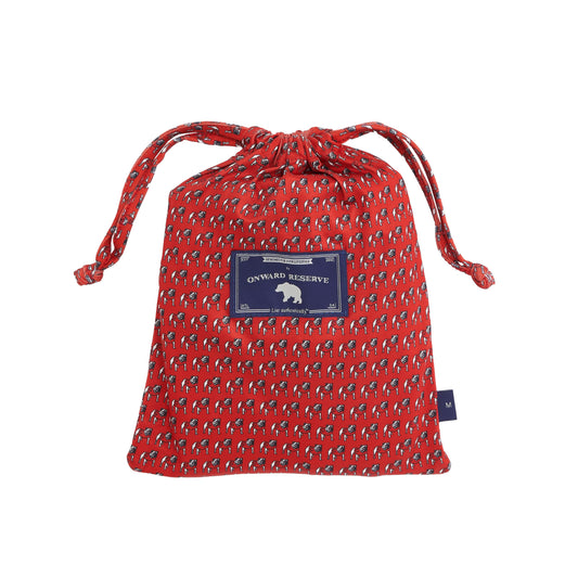 UGA Standing Bulldog Performance Boxers - Red