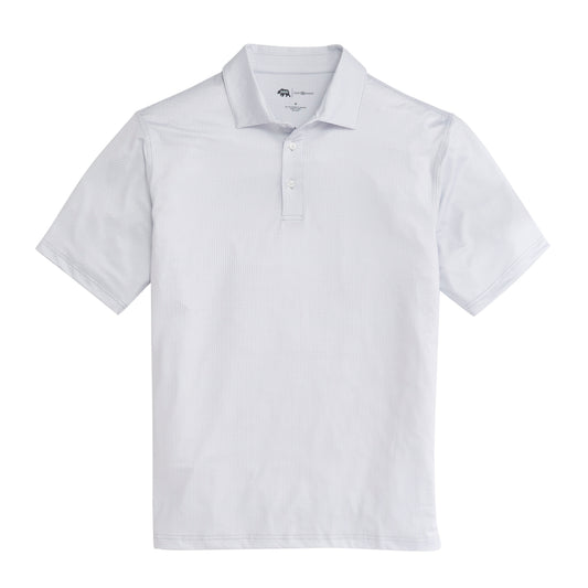 Range Printed Performance Polo - Mirage Grey