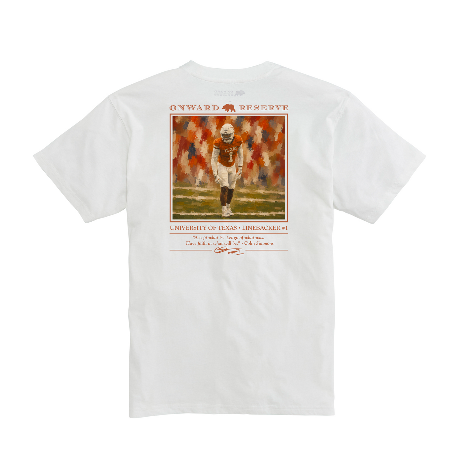 Texas Colin Simmons Tee - White