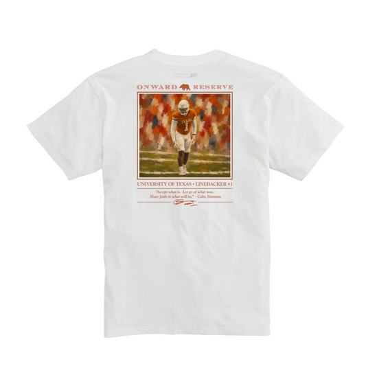 Texas Colin Simmons Tee - White