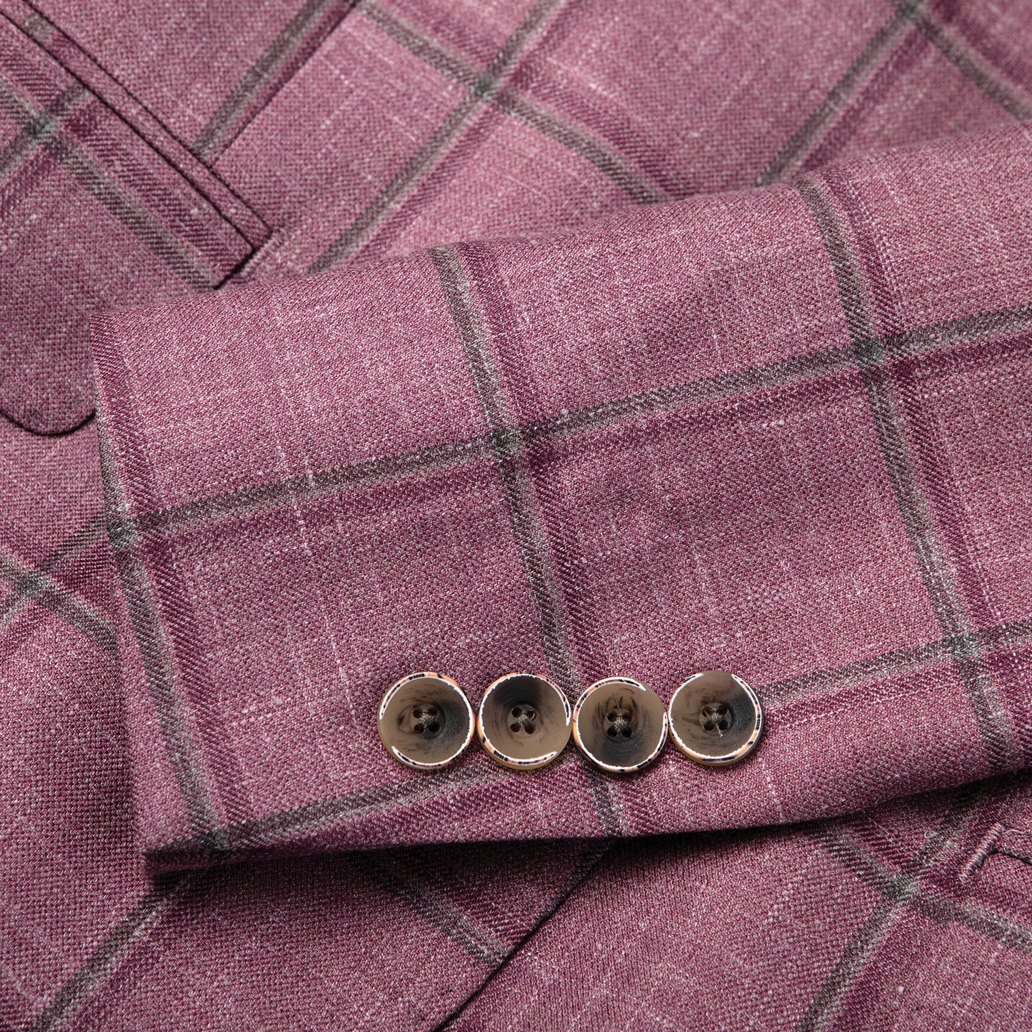 Fratelli Berry Windowpane Sport Coat