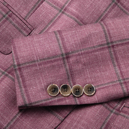 Fratelli Berry Windowpane Sport Coat