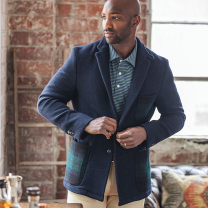 cocktail coat dress Reserve Tartan Cocktail Coat S