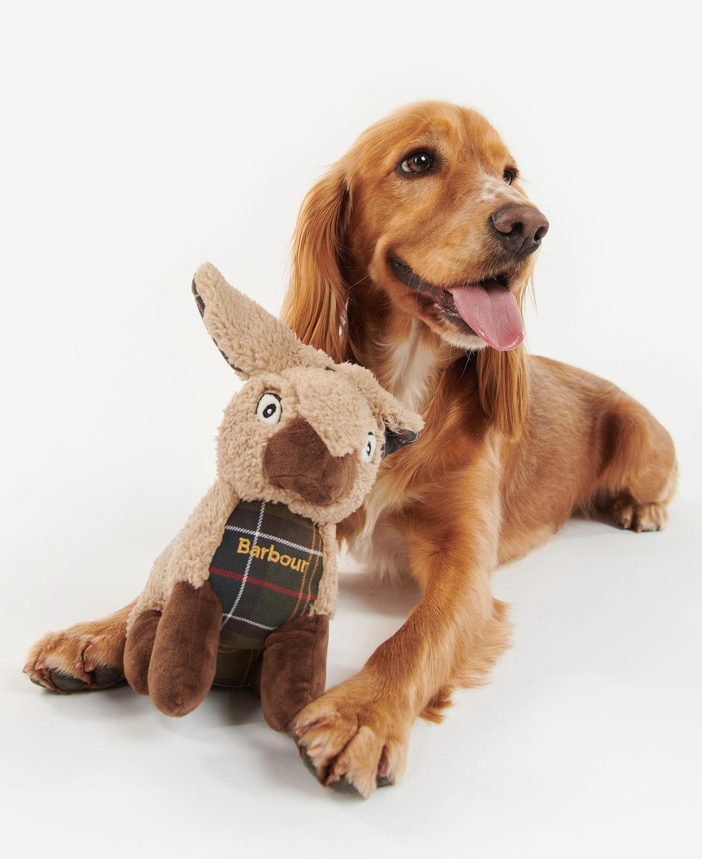 Barbour Dog Rabbit Toy - Dark Brown