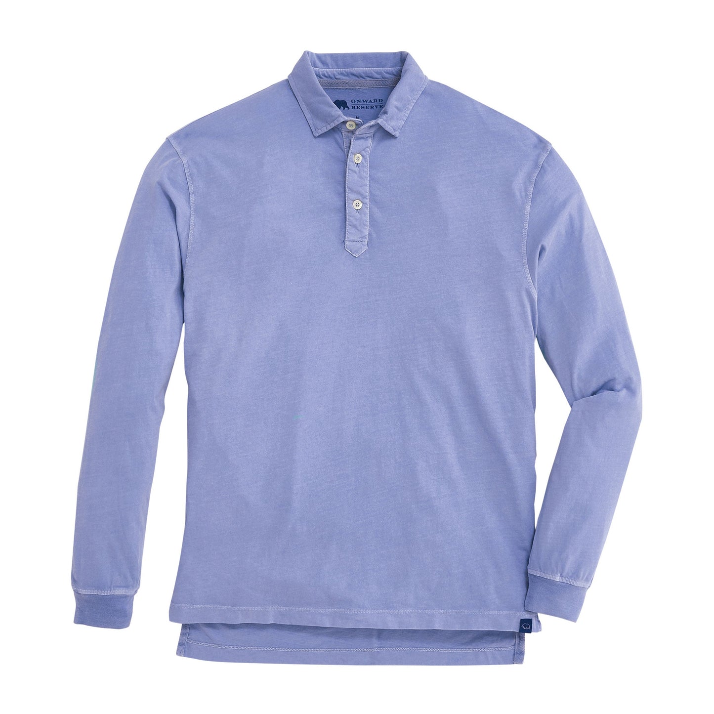 Perry Long Sleeve Polo - Day Break
