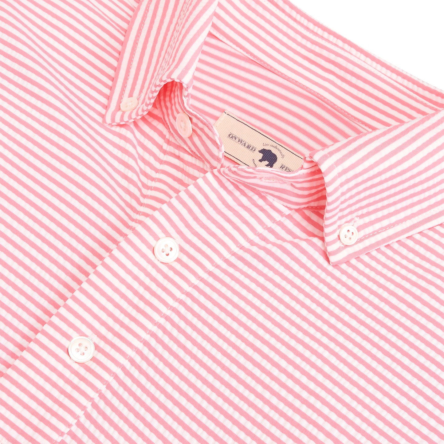 Drift Long Sleeve Shirt - Sea Pink