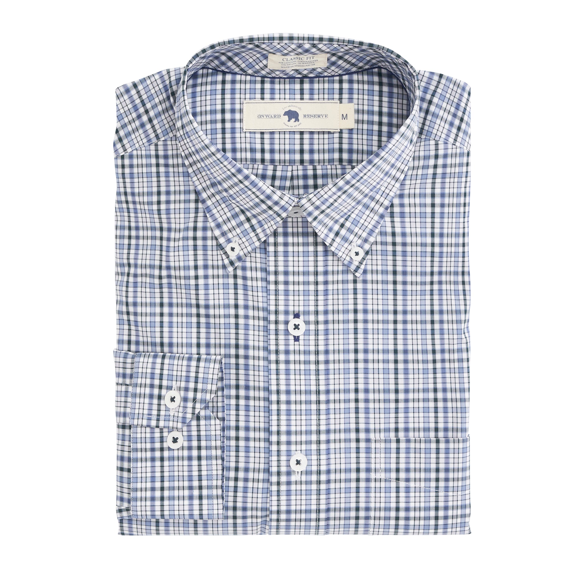 Driggs Classic Fit Quad Button Down – Onward Reserve