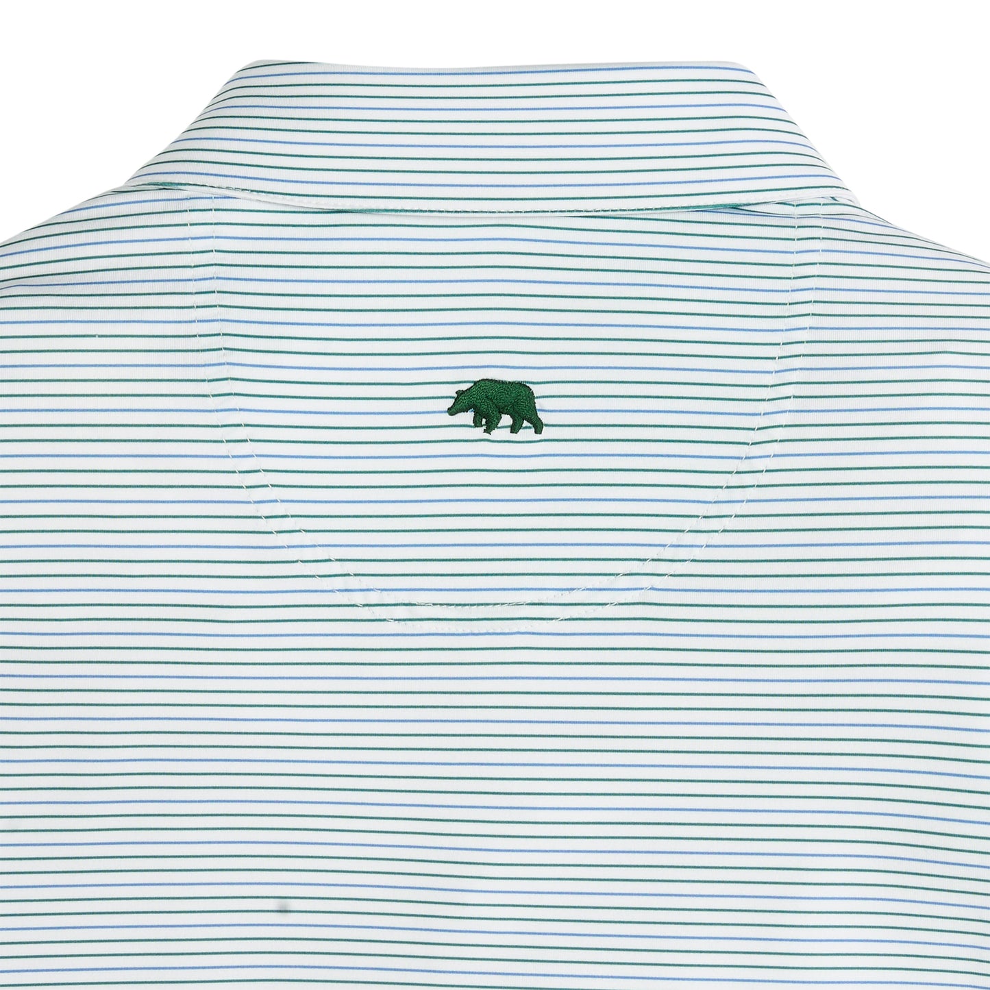 Driver Stripe Performance Polo - Mallard Green