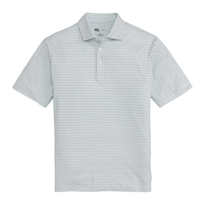 Driver Stripe Performance Polo - Mallard Green