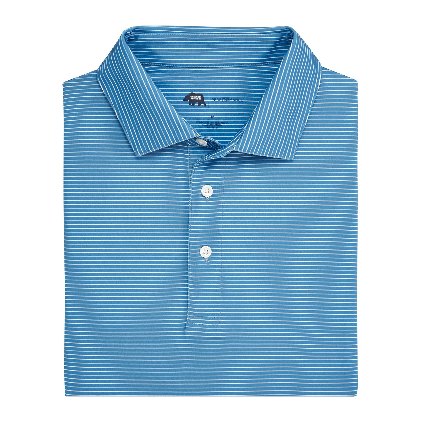 Driver Stripe Performance Polo - Riviera