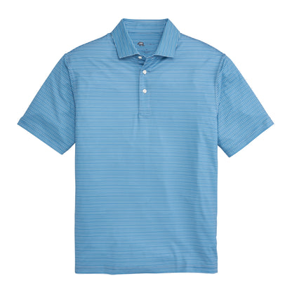 Driver Stripe Performance Polo - Riviera