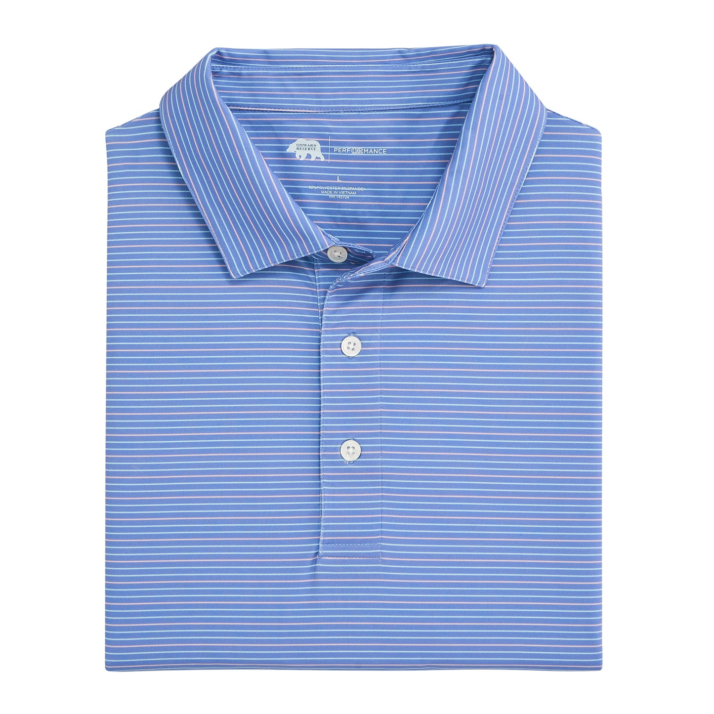 Driver Stripe Performance Polo - Daybreak