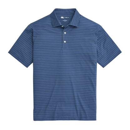 Driver Stripe Performance Polo - Endless Sky