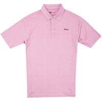 Georgia Vintage G Printed Performance Polo - White
