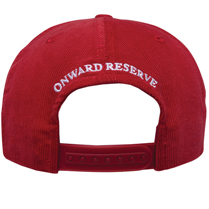 UGA Georgia Script Corduroy Rope Hat - Red