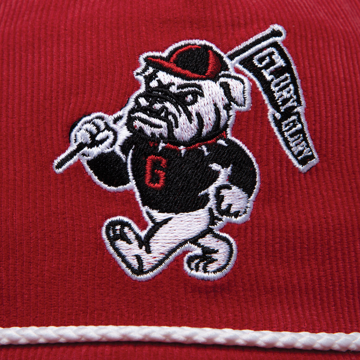 UGA Glory Glory Corduroy Rope Hat