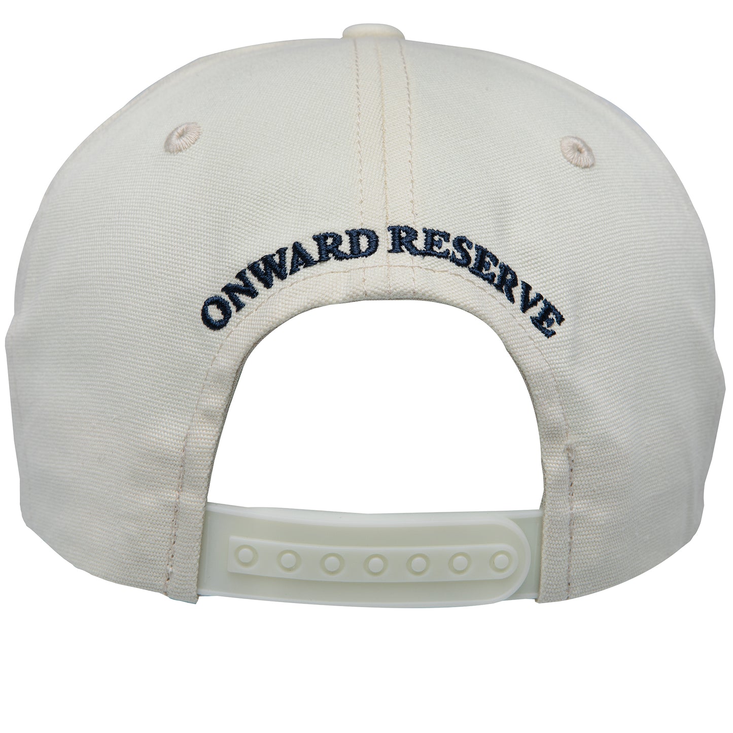 Bear Logo Oxford Rope Hat - White