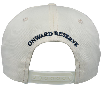 Bear Logo Oxford Rope Hat - White