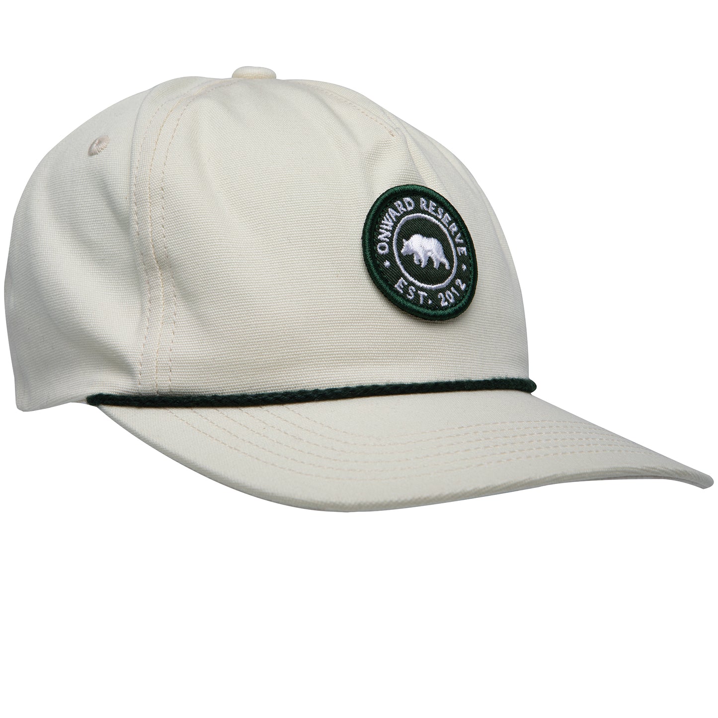 Club Locker Oxford Rope Hat - White