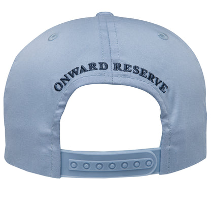 Onward Reserve Script Logo Rope Hat - Lake Blue Hat/Red Rope