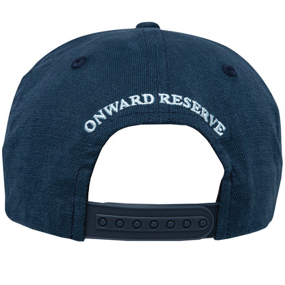 Gone Fishing Oxford Rope Hat - Captains Blue
